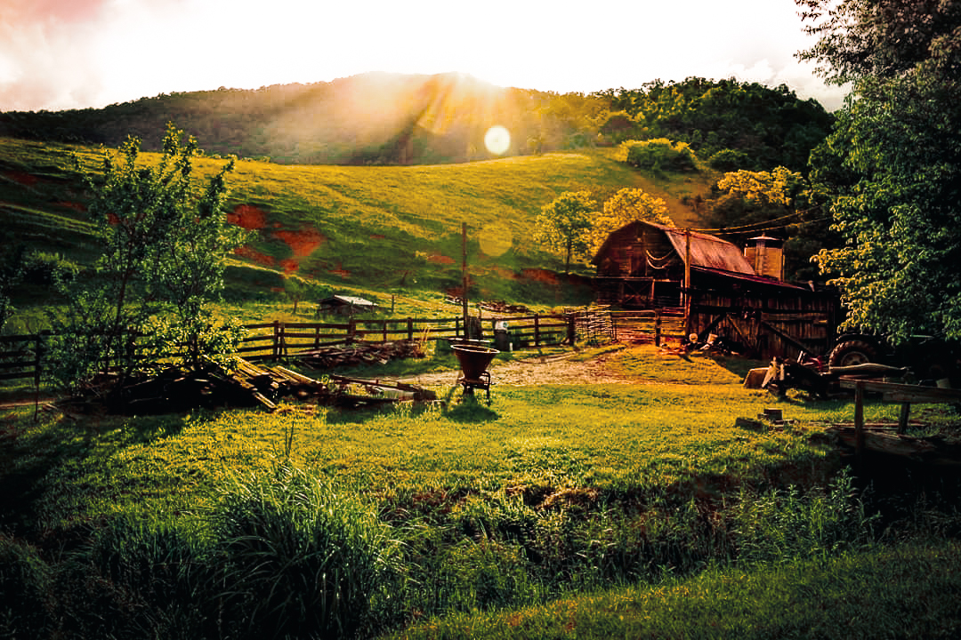 A rustic scenery in North Carolina.