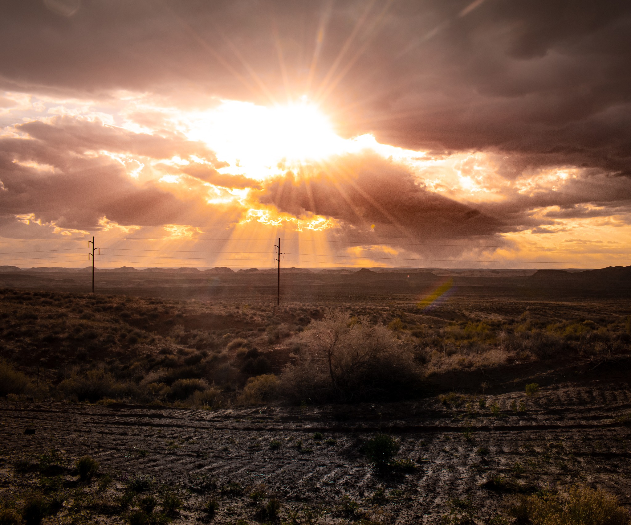 Utah/Arizona desert Sun 04